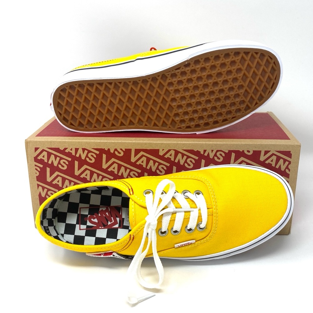 🌹 Spring Sale 🌹 VANS Authentic Hc Diy Lemon Canvas Women's Size 7 VN0A4UUC1AE - Picture 12 of 15